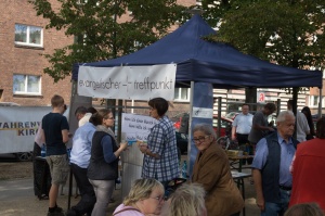 Unser Stand beim Jahnplatzfest